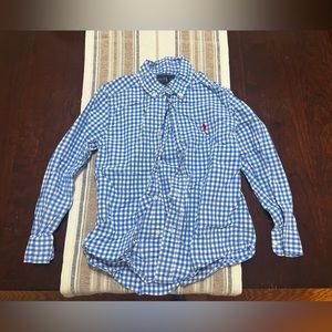 Boys Size 6 Ralph Lauren Polo Button Down Shirt
